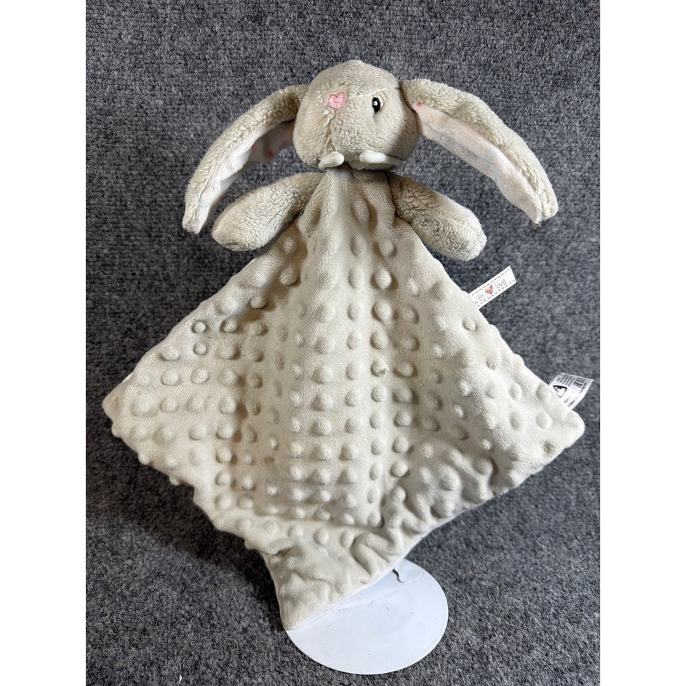 Early Learning Centre ELC Bunny Rabbit Baby Security Blanket Minky Star